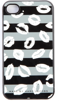 MARC BY MARC JACOBS Stripey Lips iPhone 4 case