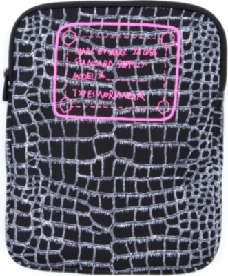 MARC BY MARC JACOBS Trompe l'oeil croc iPad case