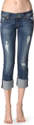 HUDSON JEANS Ginny straight low-rise jeans