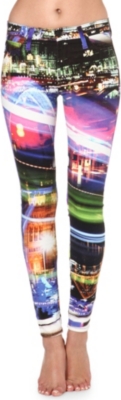 HUDSON JEANS Nico London-print skinny mid-rise jeans