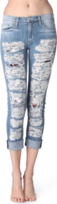 HUDSON JEANS Courtney Anti-Establishment skinny mid-rise jeans