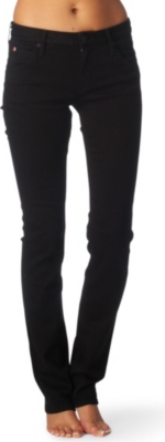 HUDSON JEANS Carly straight mid-rise jeans