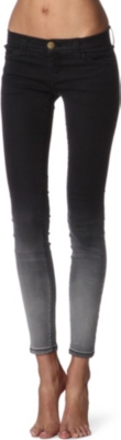 CURRENT/ELLIOTT The skinny ankle low-rise jeans