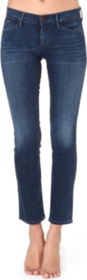 GOLDSIGN Frontier skinny cropped low-rise jeans