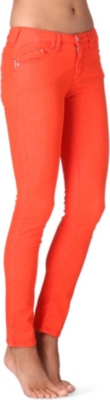 ARMANI JEANS J28 skinny mid-rise jeans