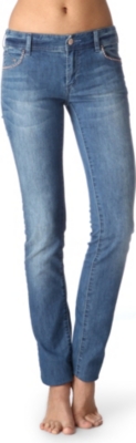 ARMANI JEANS J35 skinny mid-rise jeans