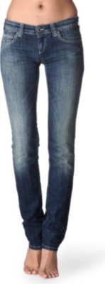 ARMANI JEANS J44 skinny low-rise jeans