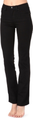 ARMANI JEANS JNS straight-leg high-rise jeans