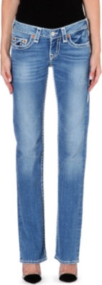 TRUE RELIGION Johnny Super slim mid-rise jeans