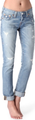 TRUE RELIGION Cameron mid-rise boyfriend jeans