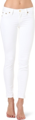 TRUE RELIGION Halle skinny mid-rise jeans