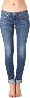 TRUE RELIGION Stella skinny low-rise jeans
