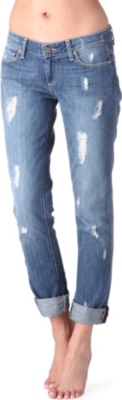 PAIGE DENIM Jimmy Jimmy skinny boyfriend mid-rise jeans