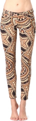 PAIGE DENIM Verdugo skinny mid-rise printed jeans