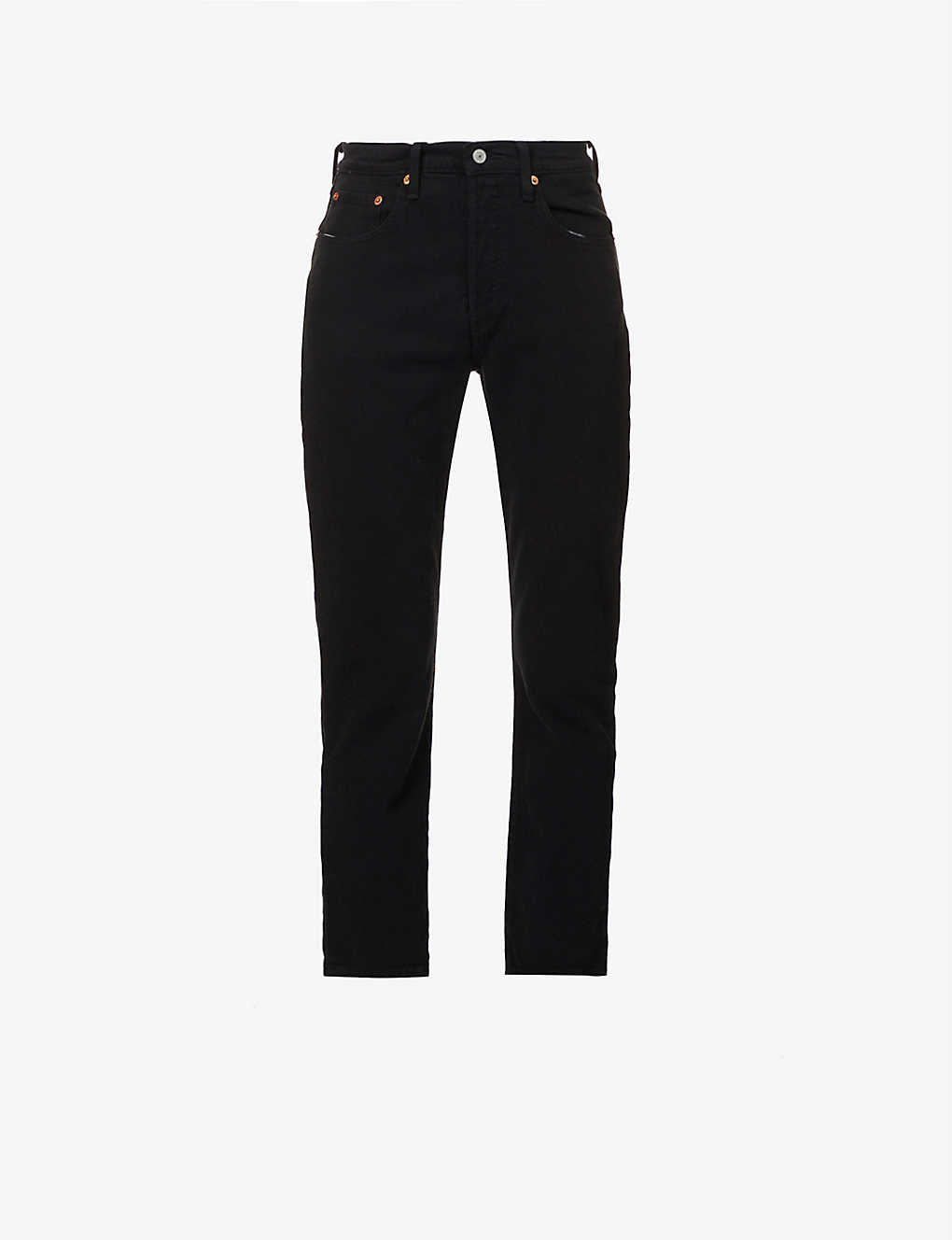 501 cropped straight high-rise jeans(8102947)