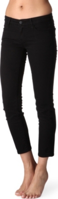 KORAL Cigarette skinny cropped mid-rise jeans