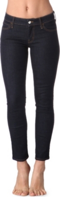 KORAL Cigarette cropped skinny mid-rise jeans
