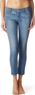 KORAL Cigarette cropped mid-rise jeans