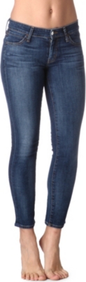 KORAL Cigarette cropped skinny mid-rise jeans
