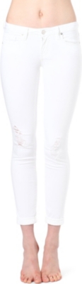 A.N.D. Bailey cropped skinny mid-rise jeans