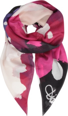 DIANE VON FURSTENBERG Braden silk-chiffon scarf
