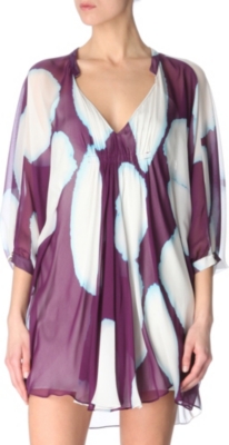 DIANE VON FURSTENBERG Fleurette silk-chiffon dress