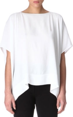 DIANE VON FURSTENBERG New Hanky crepe top