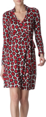 DIANE VON FURSTENBERG New Jeanne wrap dress