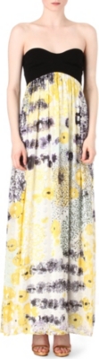 DIANE VON FURSTENBERG Asti metallic maxi dress