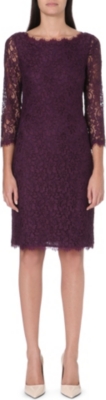 DIANE VON FURSTENBERG Zarita long lace dress