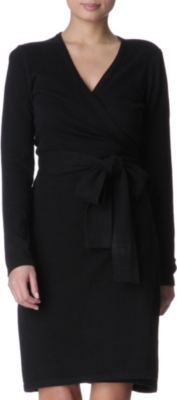DIANE VON FURSTENBERG Linda knitted wrap dress