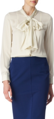 DIANE VON FURSTENBERG Edde blouse (Talc