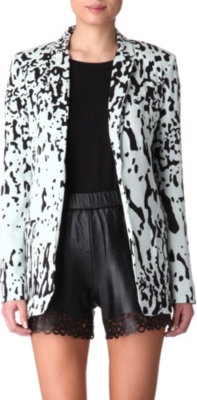 DIANE VON FURSTENBERG Vint printed blazer