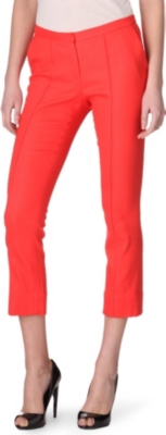 DIANE VON FURSTENBERG Aislin cropped trousers