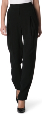 DIANE VON FURSTENBERG Belinda crepe trousers