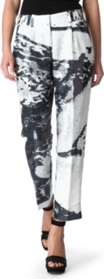 DIANE VON FURSTENBERG Naples sequinned trousers