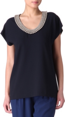 DIANE VON FURSTENBERG Acedia silver-ball top