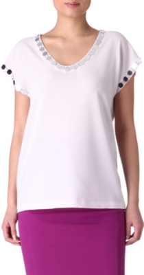 DIANE VON FURSTENBERG Acedia embellished top
