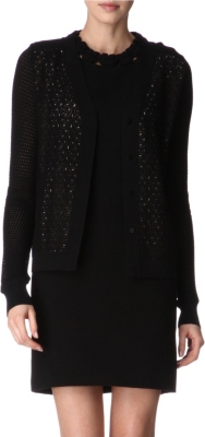 DIANE VON FURSTENBERG Trite fine-knit cardigan