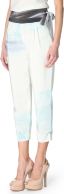 DIANE VON FURSTENBERG Keaka printed trousers