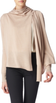 DIANE VON FURSTENBERG Xanna scarf cardigan (Nougat