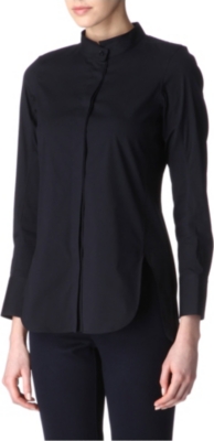 JIL SANDER Cotton-blend shirt