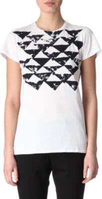 JIL SANDER Triangle-print t-shirt