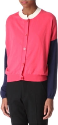 JIL SANDER Colour-block cardigan