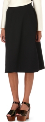 JIL SANDER Flared midi skirt