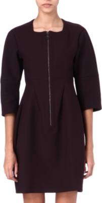 JIL SANDER Zip-front flared dress
