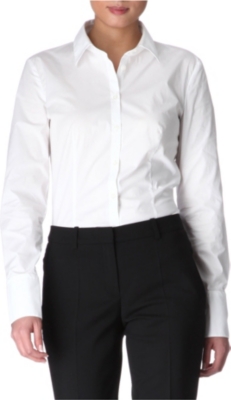 HUGO BOSS Stretch-cotton shirt
