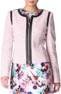 HUGO BOSS Adeli boucl&eacute; jacket