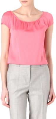 HUGO BOSS Catoni silk-blend top