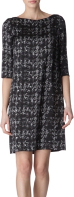 HUGO BOSS Snowbird-print dress